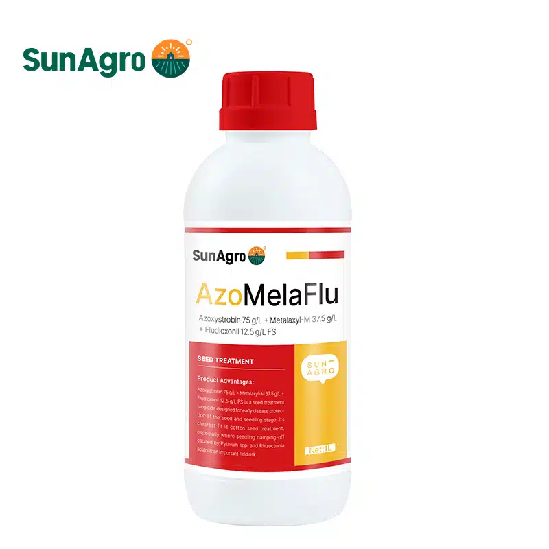Azoxystrobin 75 g/L + Metalaxyl-M 37.5 g/L + Fludioxonil 12.5 g/L FS